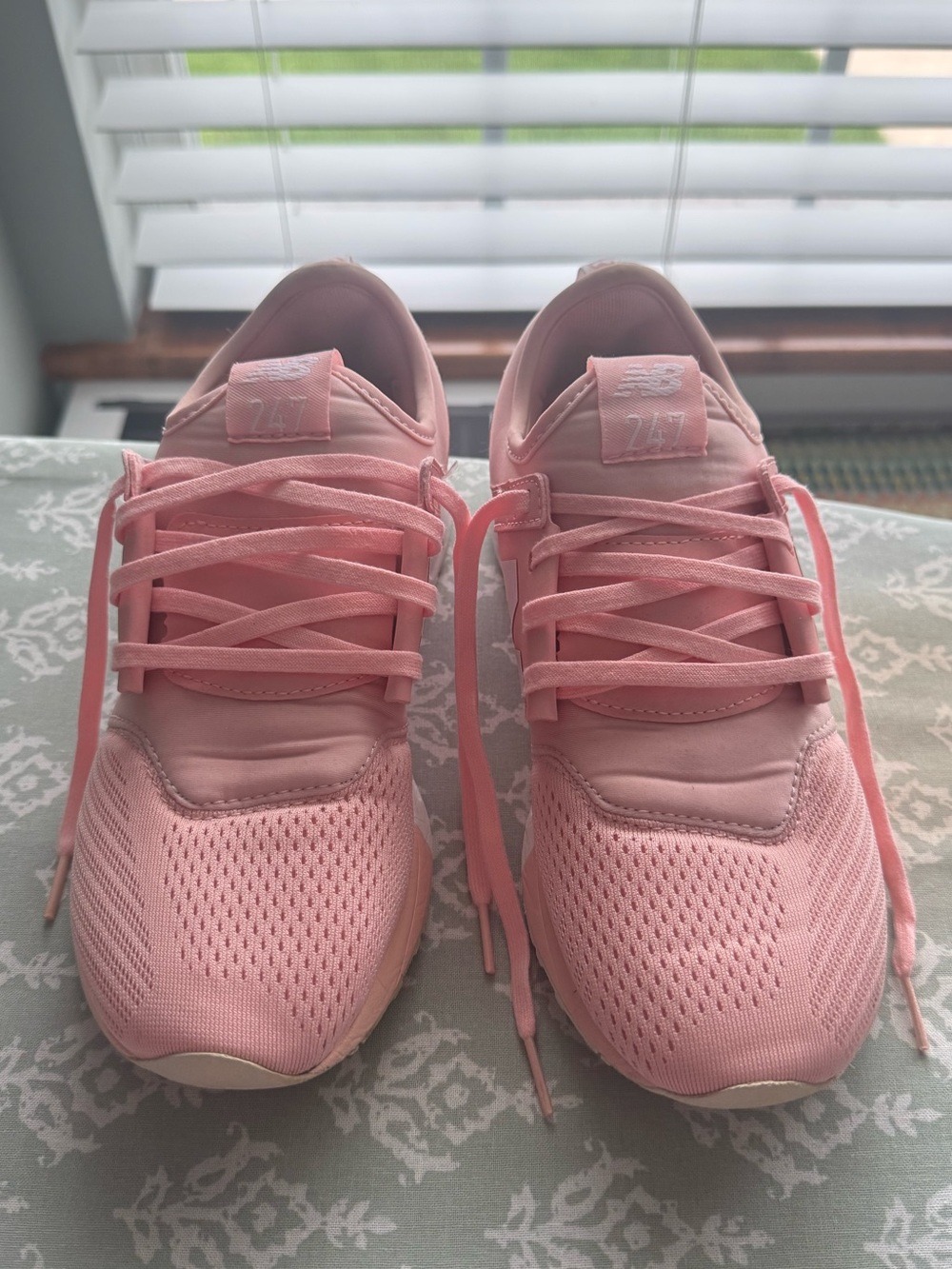 Pink New Balance 247 Sneakers – Women’s Size 8